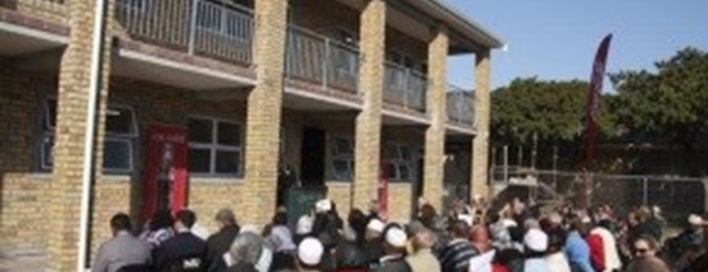 A stellar turn-out at the opening of Strand Moslem Primary’s new classrooms