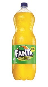 Fanta pineapple 2L Bottle (PET)