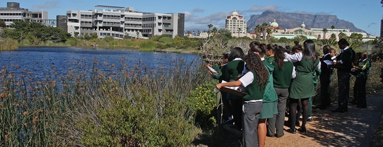 Learners visit bird sanctuary in the heart of the city
