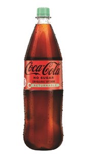 Coke No Sugar 1.5L Returnable Bottle (RPET)