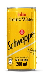 Schweppes Tonic Water 200ML CAN