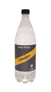 Schweppes Soda Water 1L Bottle (PET)
